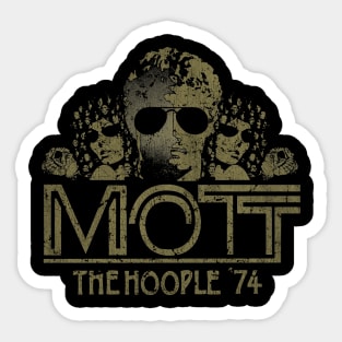 Mott the Hoople Vintage Art Sticker